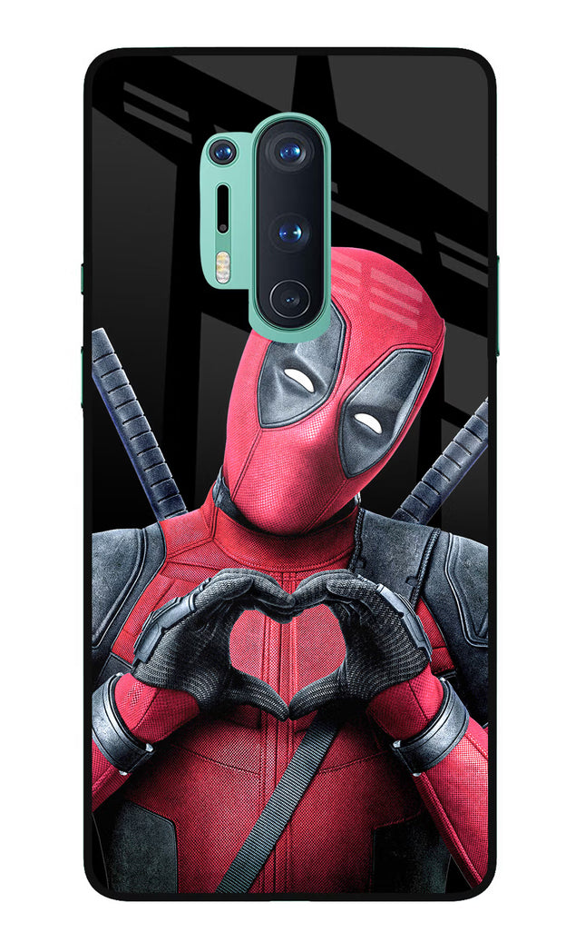 Deadpool Oneplus 8 Pro Glass Case