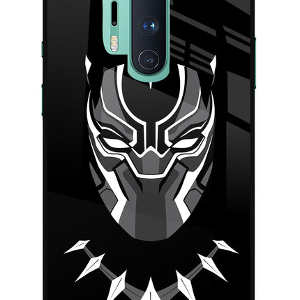 Black Panther Oneplus 8 Pro Glass Case