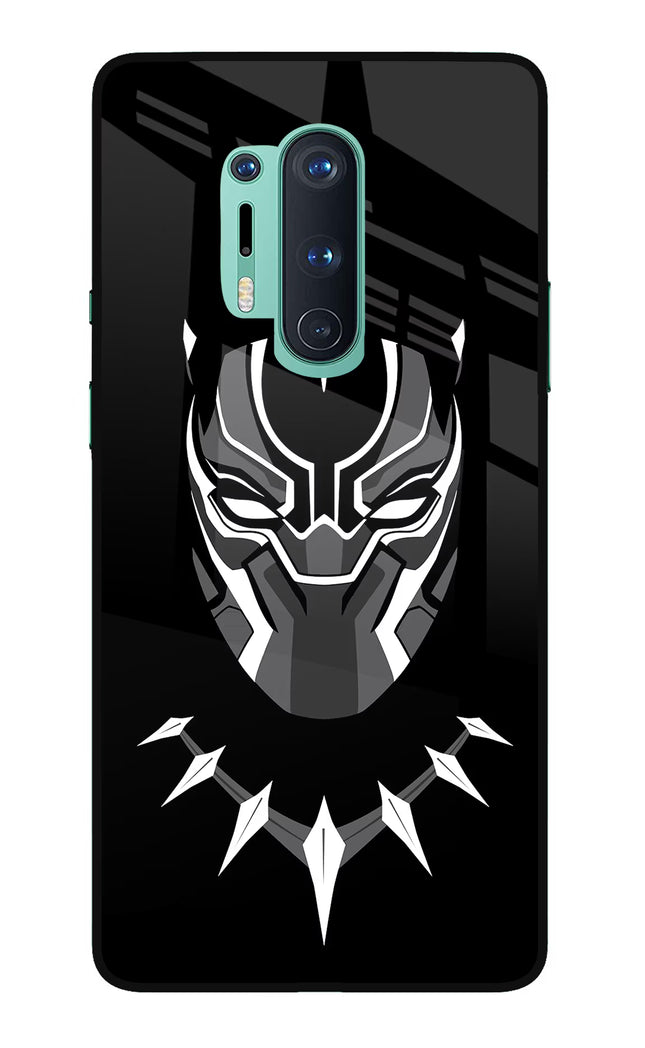 Black Panther Oneplus 8 Pro Glass Case