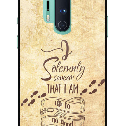 I Solemnly swear that i up to no good Oneplus 8 Pro Glass Case