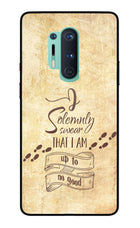 I Solemnly swear that i up to no good Oneplus 8 Pro Glass Case
