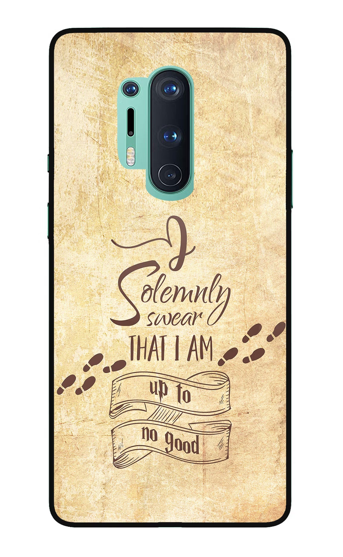 I Solemnly swear that i up to no good Oneplus 8 Pro Glass Case