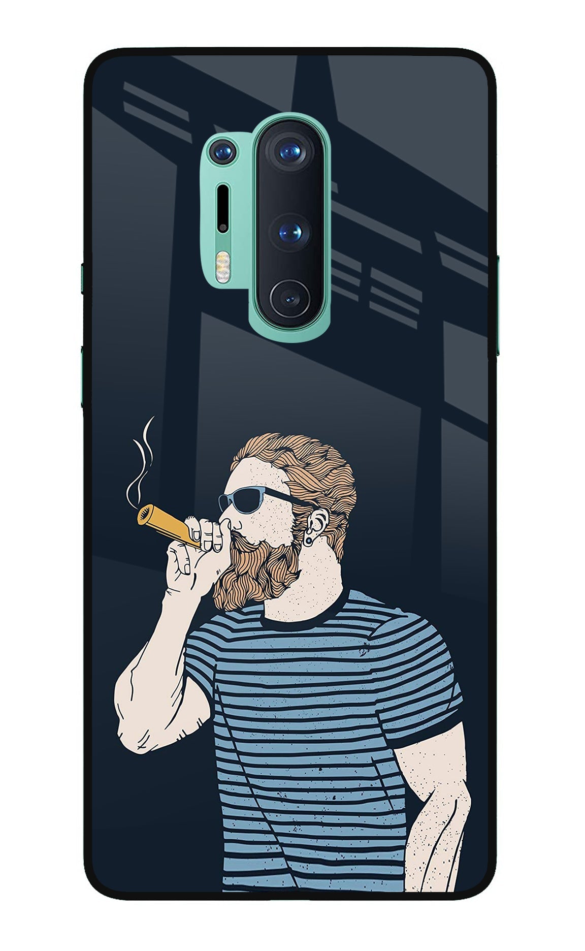 Smoking Oneplus 8 Pro Glass Case