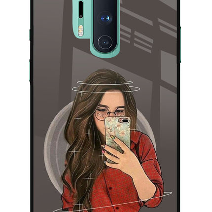 Selfie Queen Oneplus 8 Pro Glass Case
