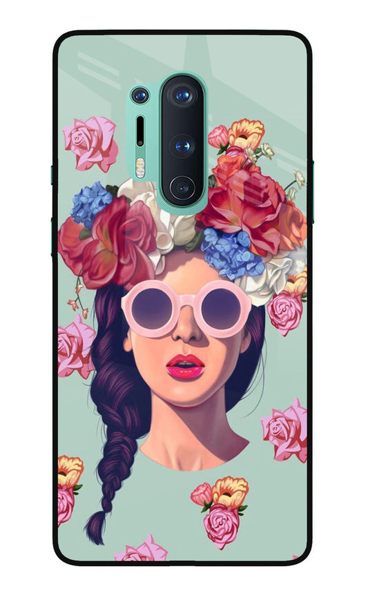 Pretty Girl Oneplus 8 Pro Glass Case