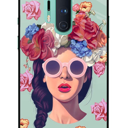 Pretty Girl Oneplus 8 Pro Glass Case