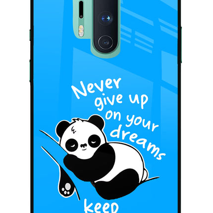Keep Sleeping Oneplus 8 Pro Glass Case