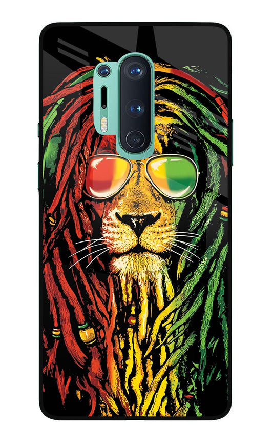 Rasta Lion Oneplus 8 Pro Glass Case