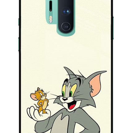 Tom & Jerry Oneplus 8 Pro Glass Case