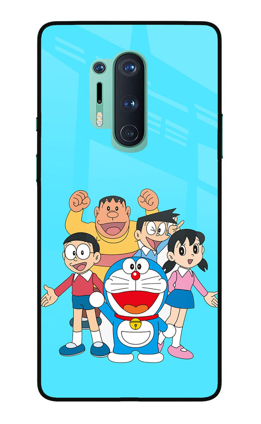 Doraemon Gang Oneplus 8 Pro Glass Case