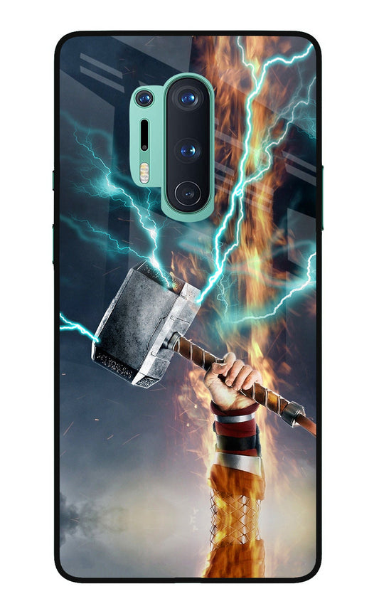 Thor Hammer Mjolnir Oneplus 8 Pro Glass Case