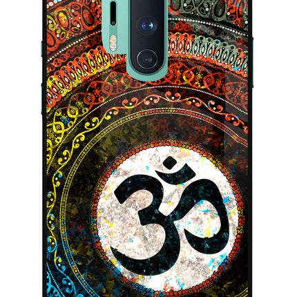 Om Cultural Oneplus 8 Pro Glass Case