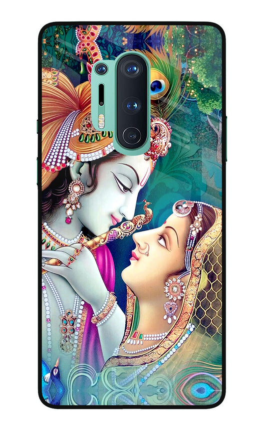 Lord Radha Krishna Oneplus 8 Pro Glass Case