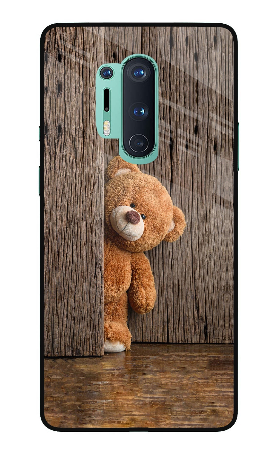 Teddy Wooden Oneplus 8 Pro Back Cover