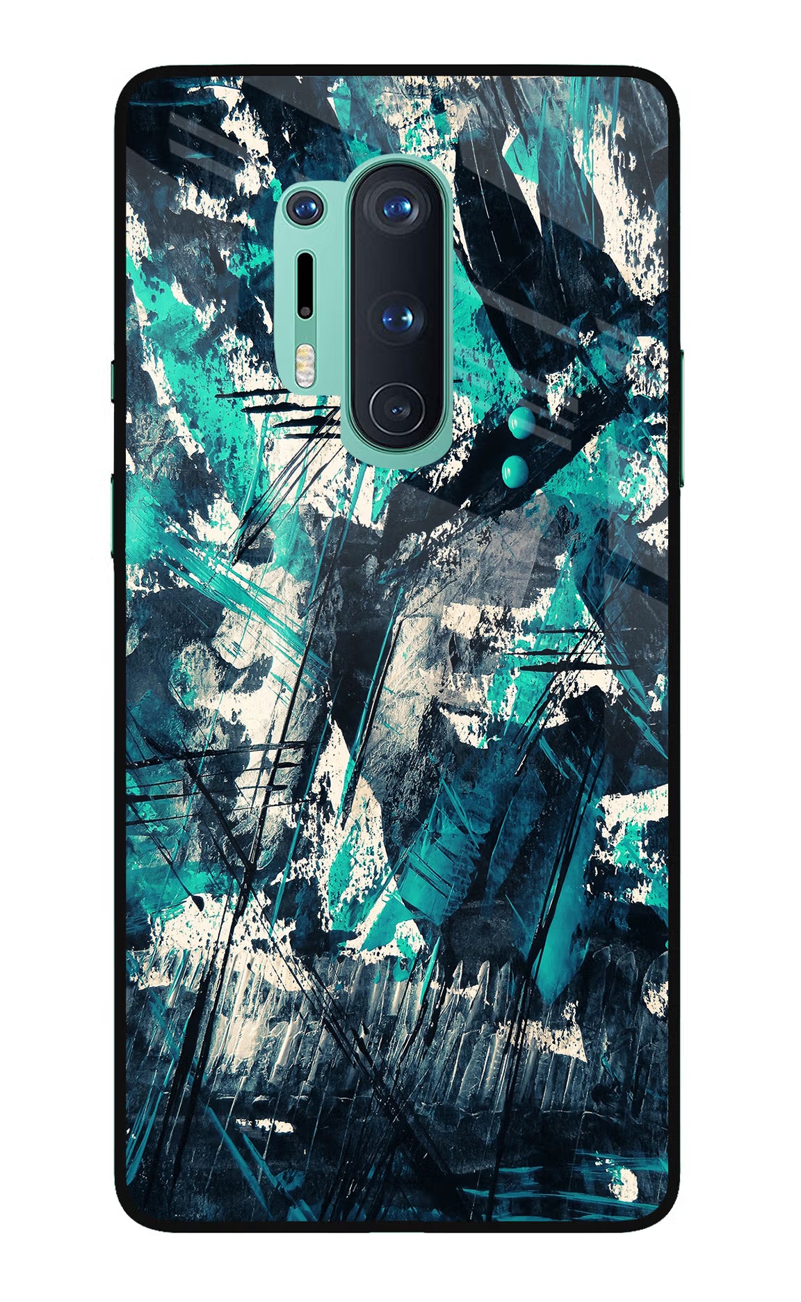 Artwork Oneplus 8 Pro Glass Case Back Cover by Casekaro