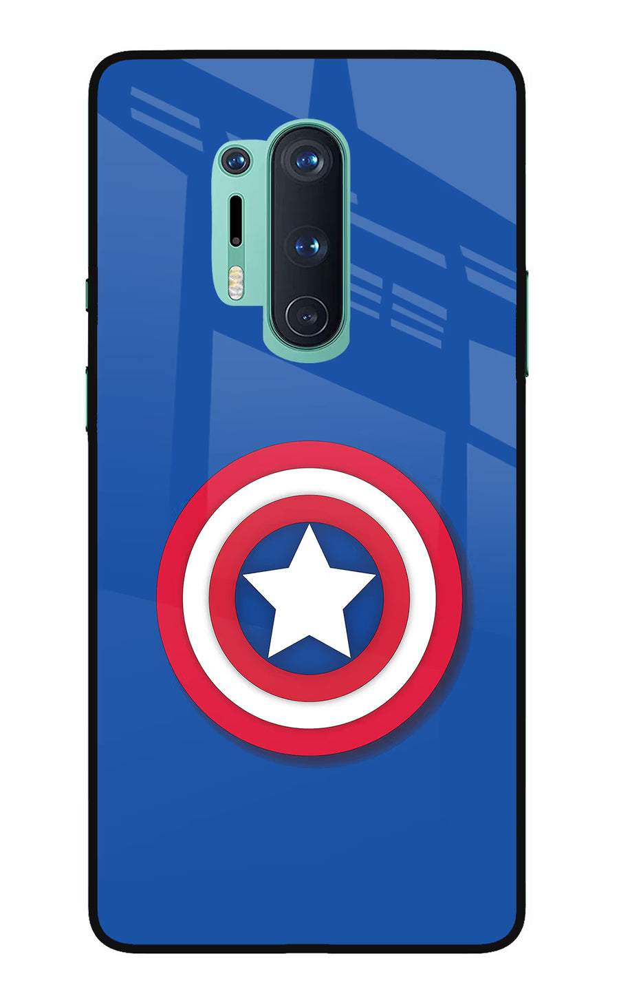 Shield Oneplus 8 Pro Back Cover, Glass case