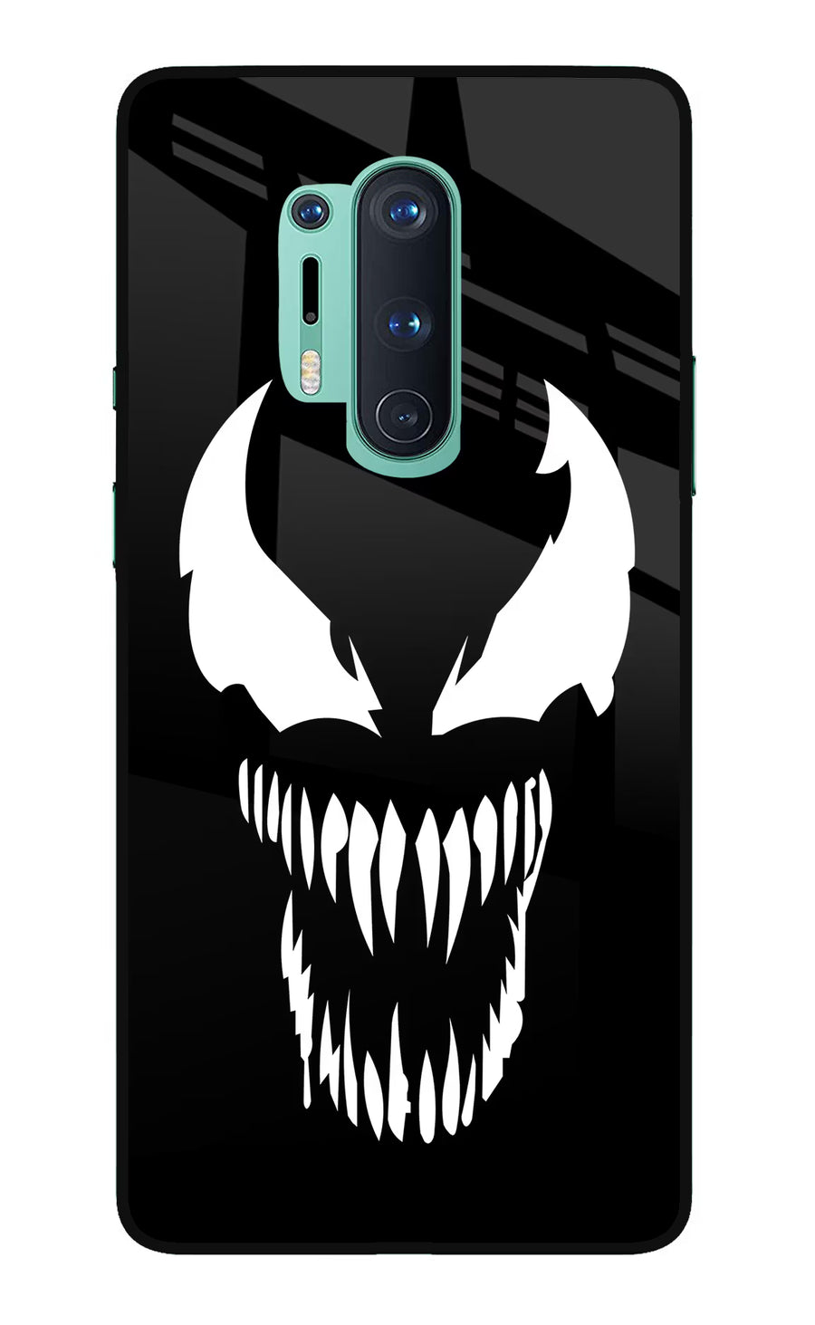 Venom Oneplus 8 Pro Back Cover, Glass case