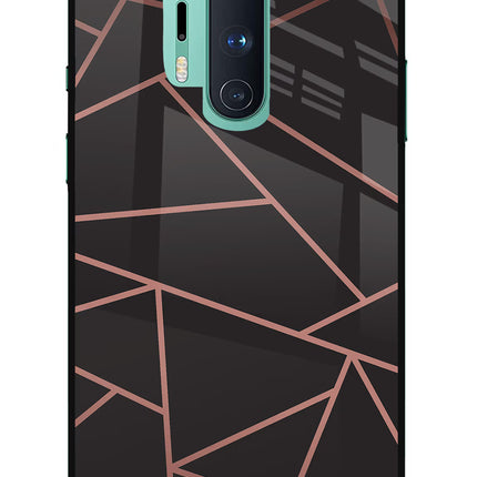 Geometric Pattern Oneplus 8 Pro Glass Case
