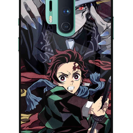 Demon Slayer Oneplus 8 Pro Glass Case