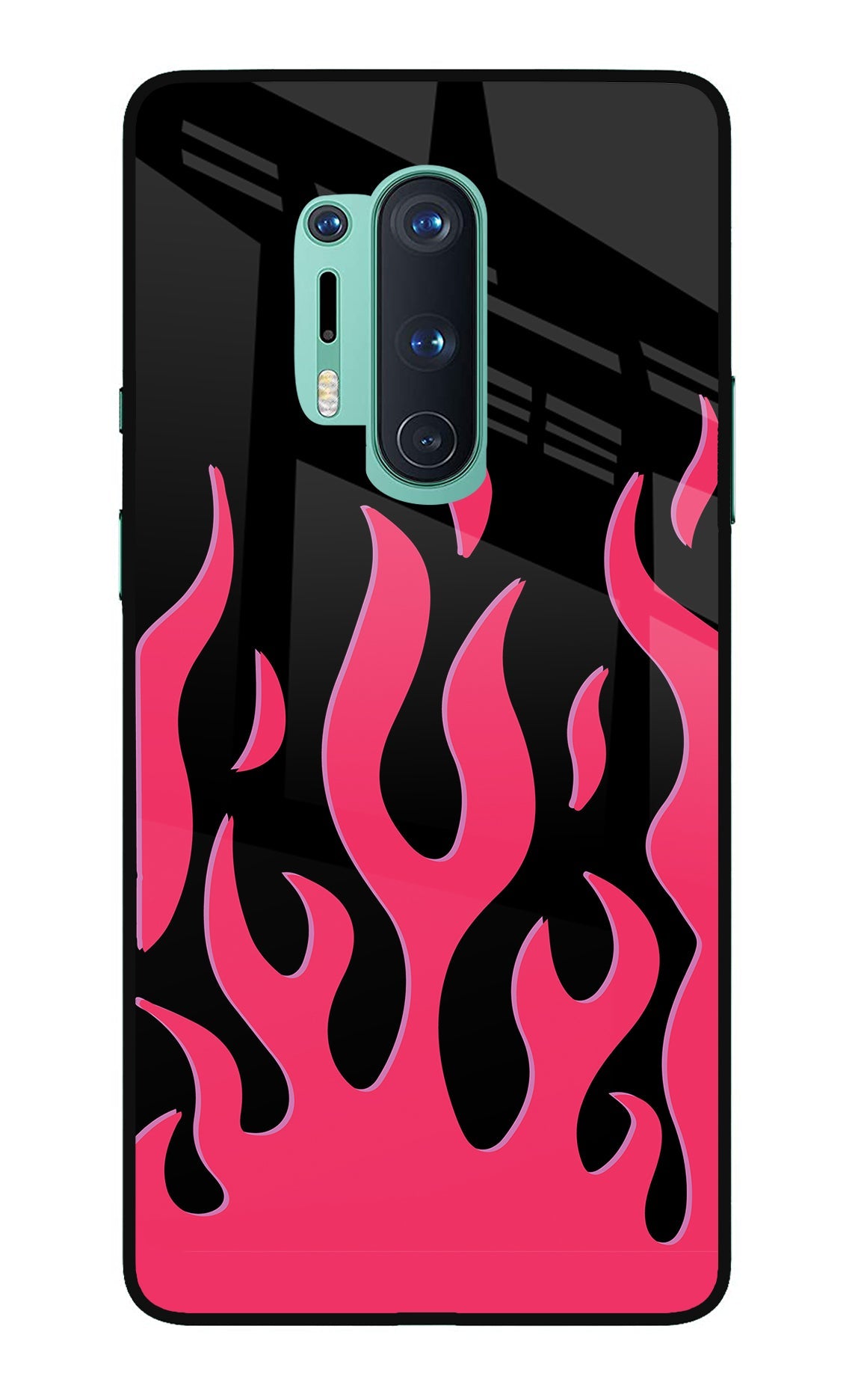 Fire Flames Oneplus 8 Pro Back Cover