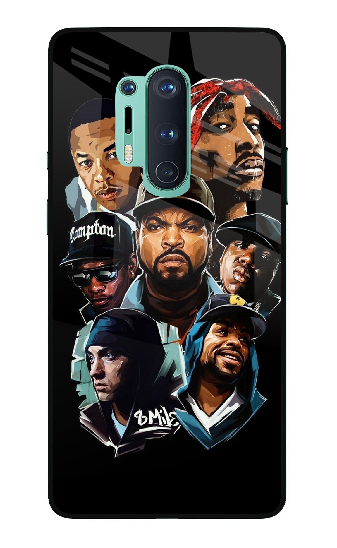 Rappers Oneplus 8 Pro Glass Case