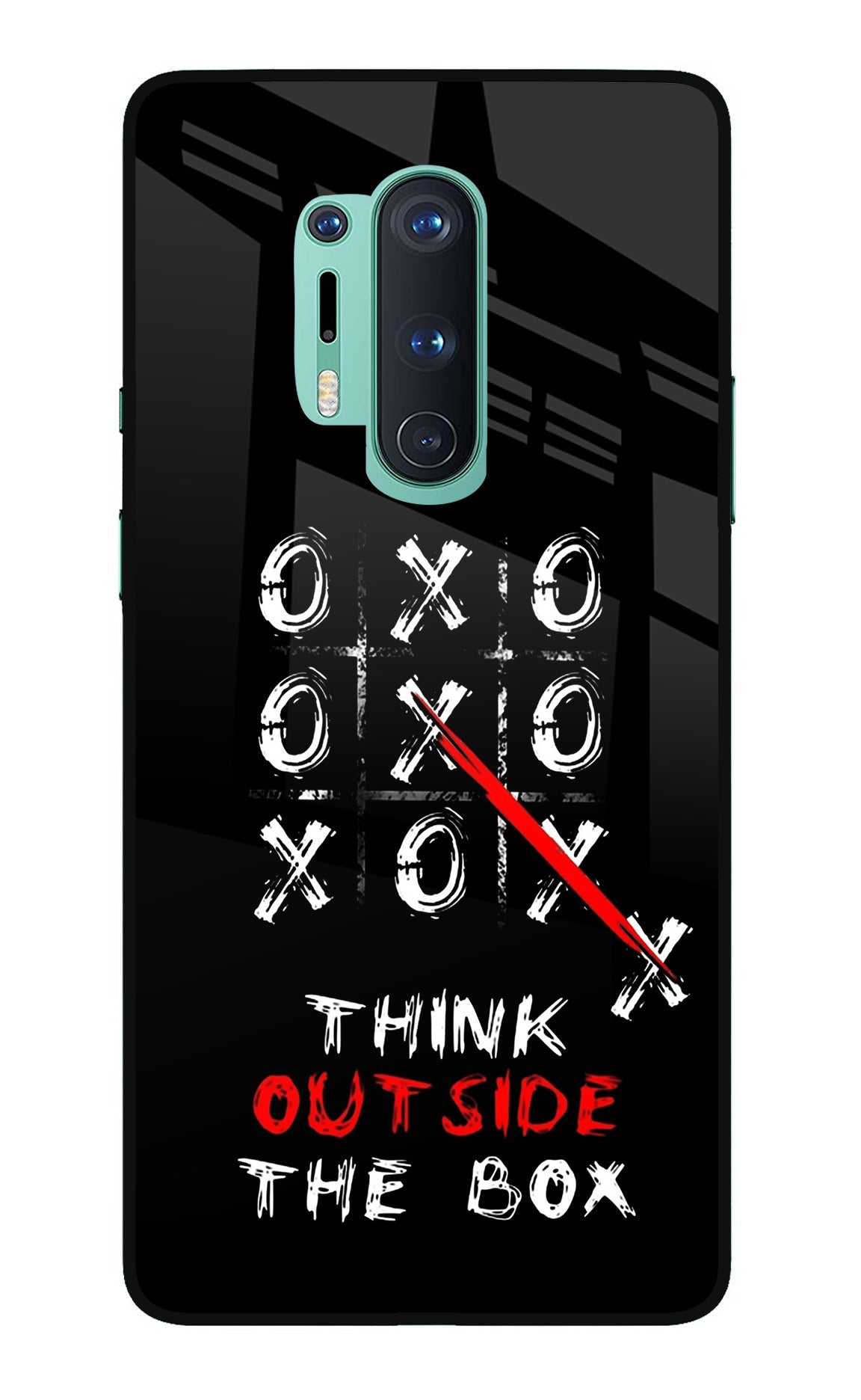 Think out of the BOX Oneplus 8 Pro Back Cover