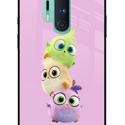 Cute Little Birds Oneplus 8 Pro Glass Case