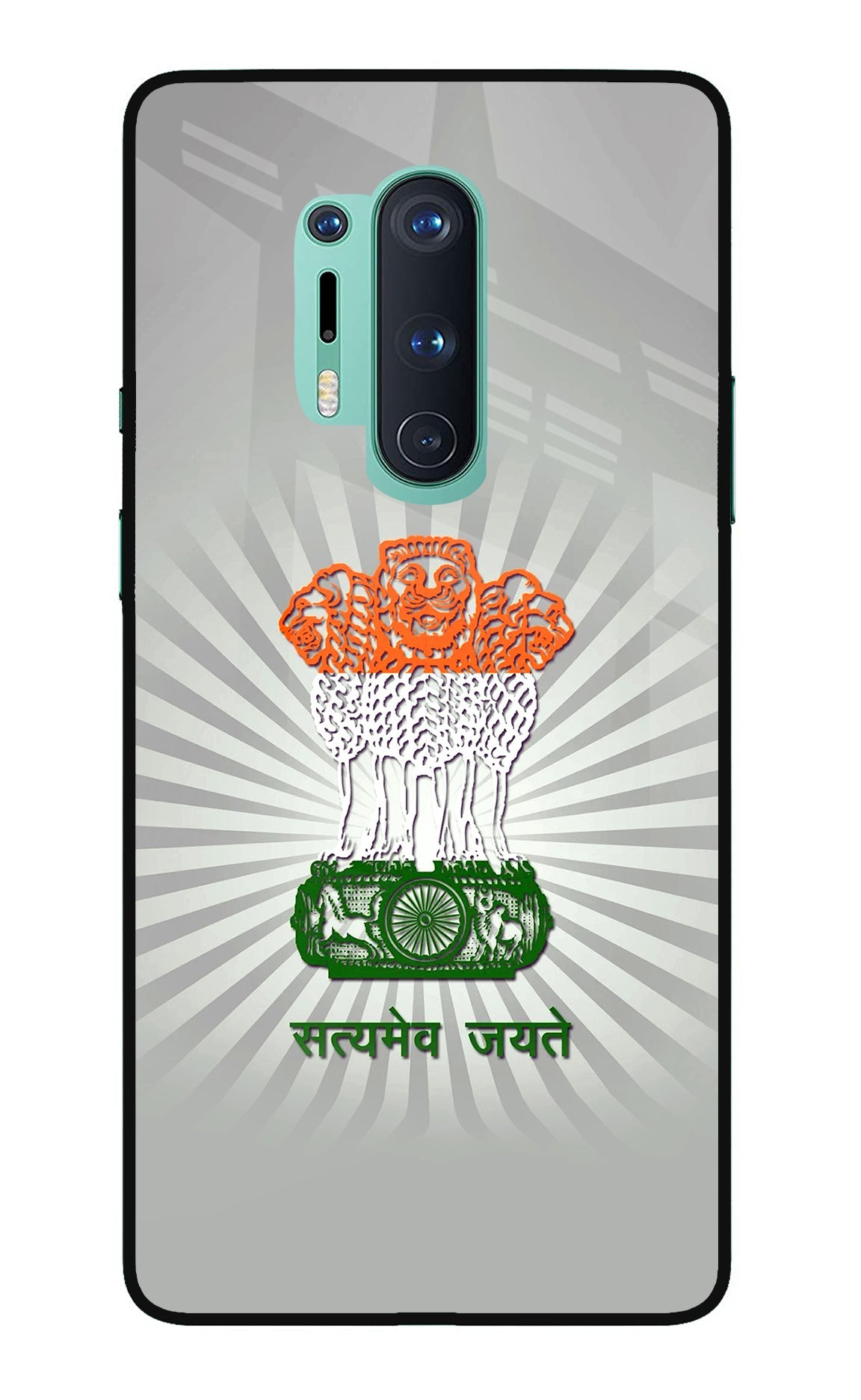 Satyamev Jayate Art Oneplus 8 Pro Back Cover