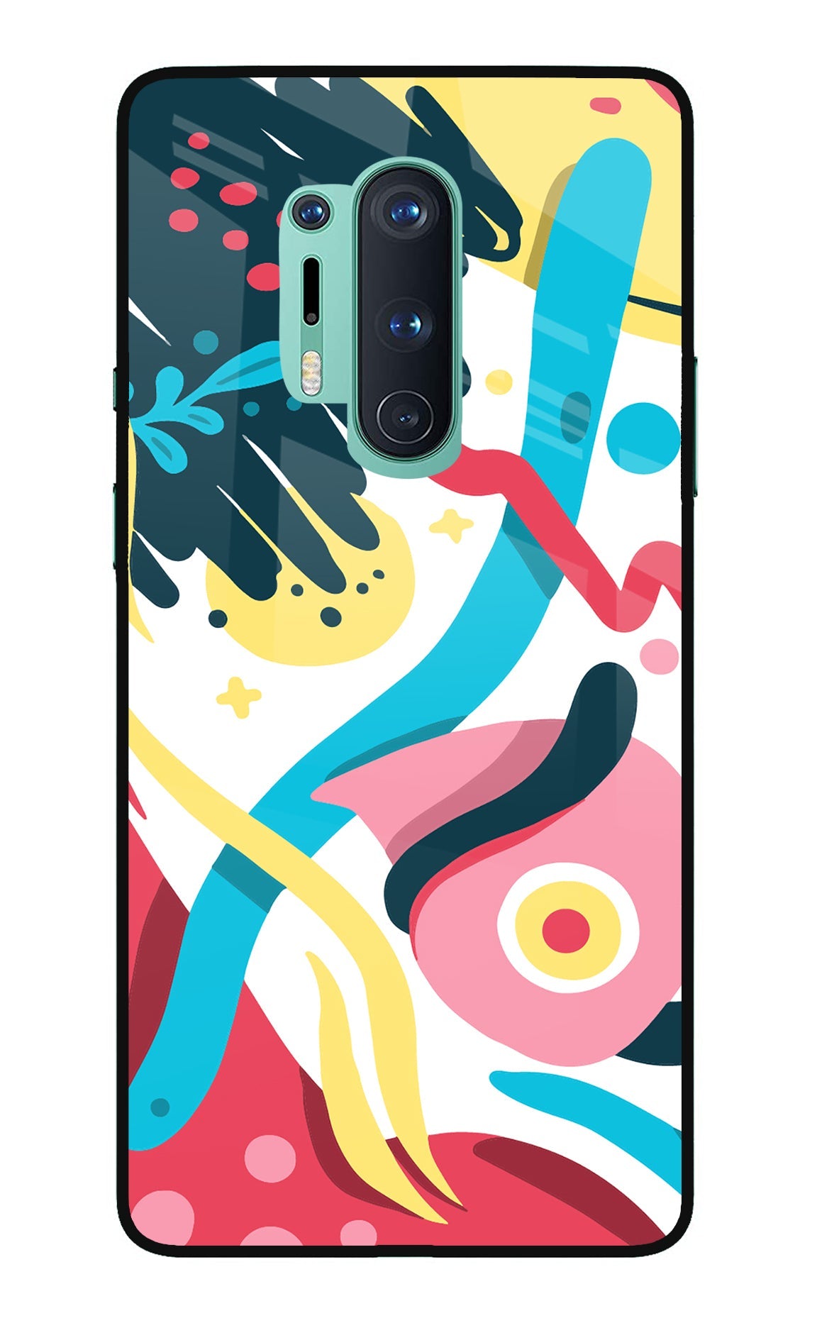 Trippy Oneplus 8 Pro Glass Case