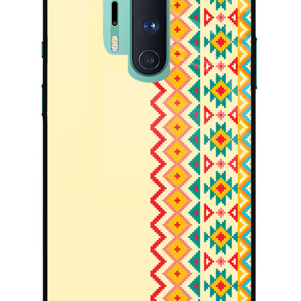 Ethnic Seamless Oneplus 8 Pro Glass Case