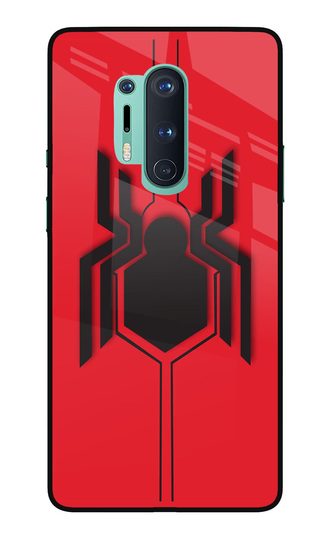 Spider Oneplus 8 Pro Glass Case Back Cover by Casekaro