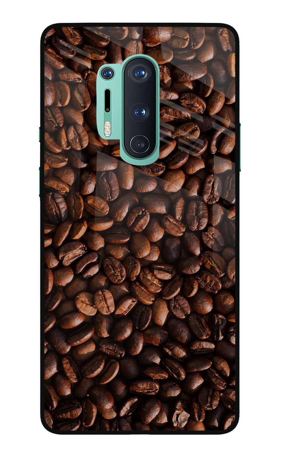 Coffee Beans Oneplus 8 Pro Glass Case