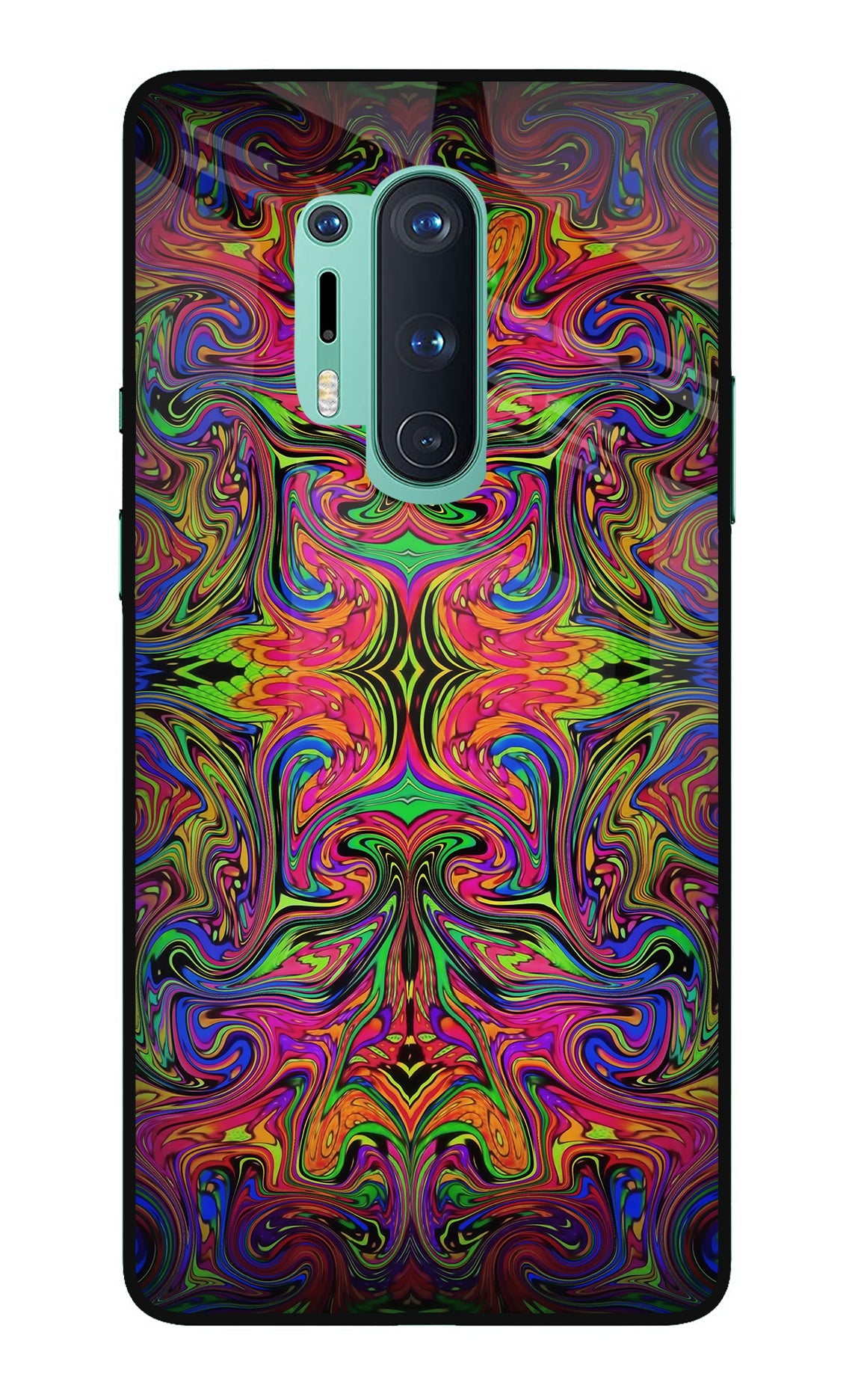 Psychedelic Art Oneplus 8 Pro Back Cover