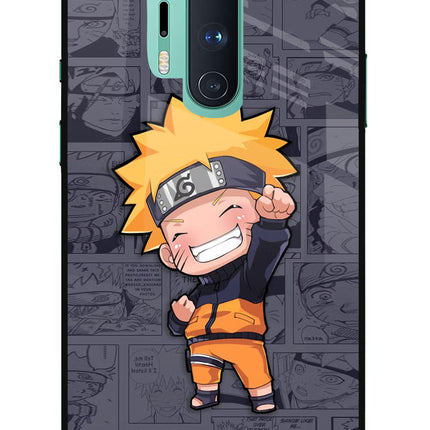 Chota Naruto Oneplus 8 Pro Glass Case