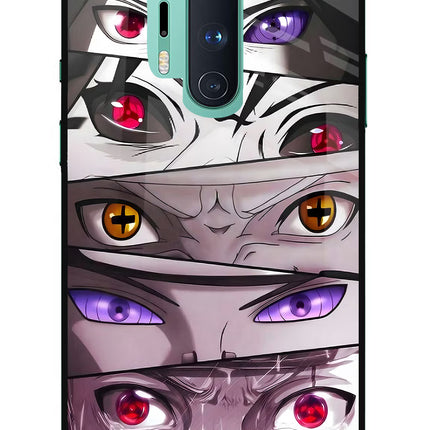 Naruto Anime Oneplus 8 Pro Glass Case