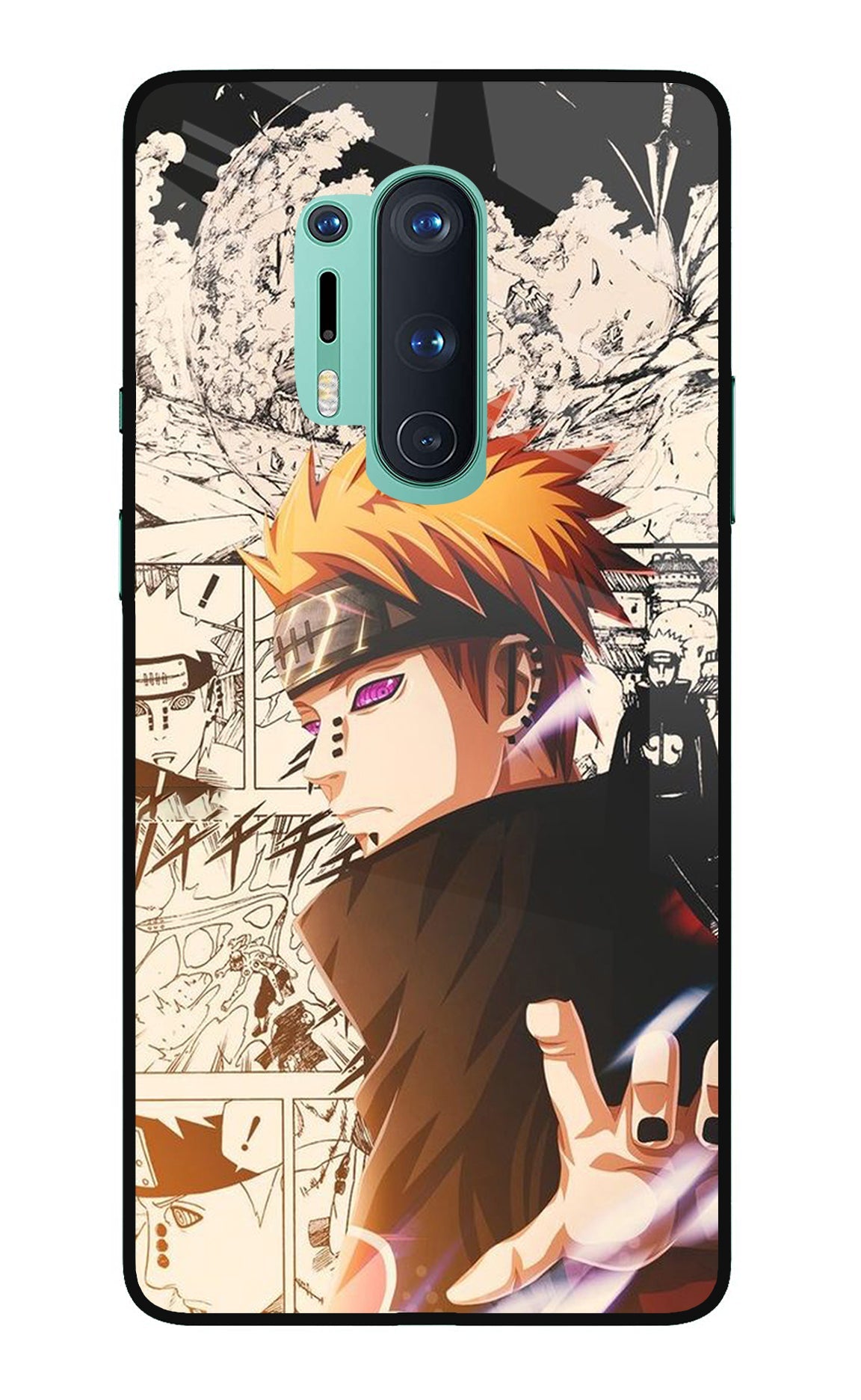 Pain Anime Oneplus 8 Pro Glass Case