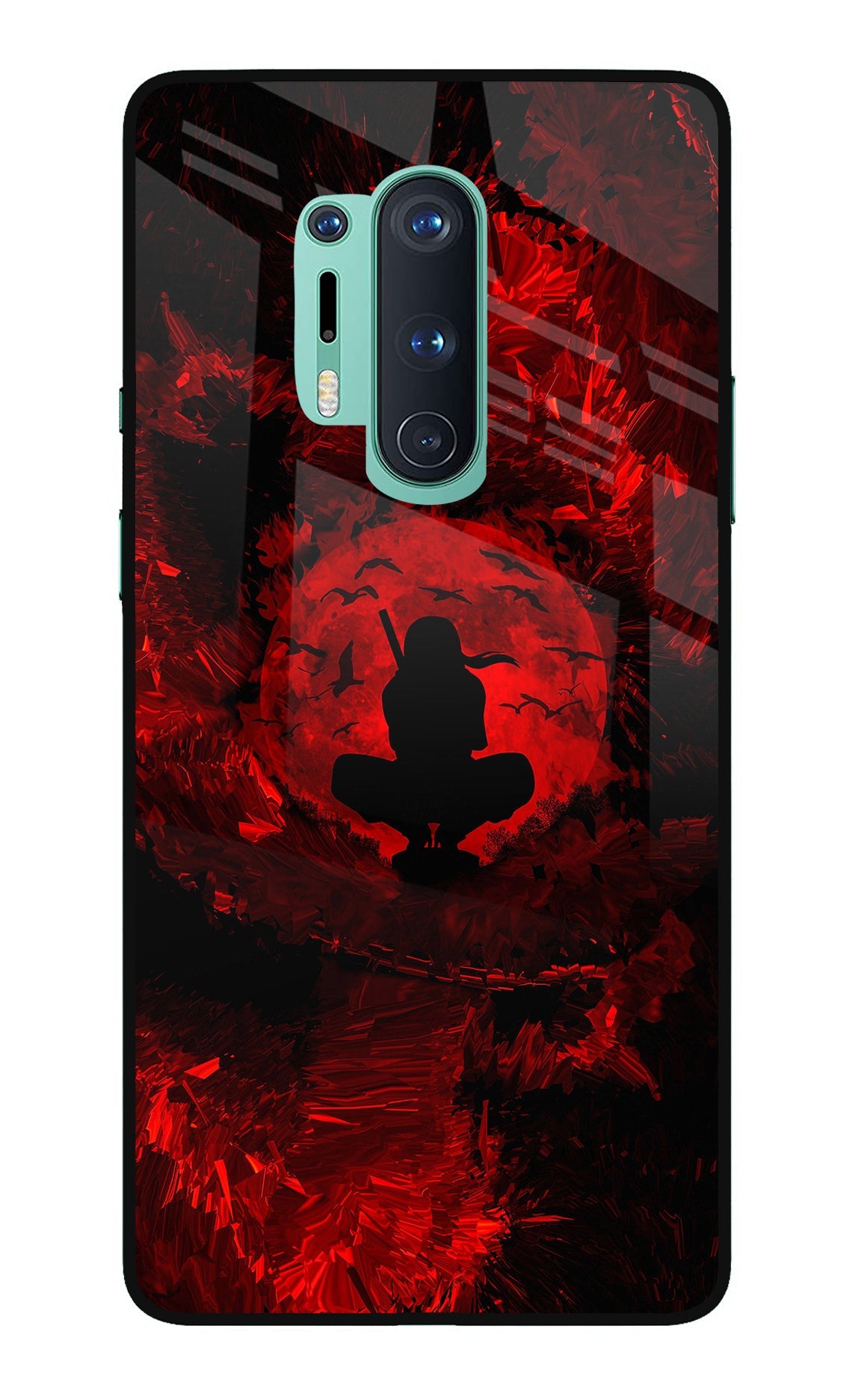 Itachi Uchiha Oneplus 8 Pro Glass Case