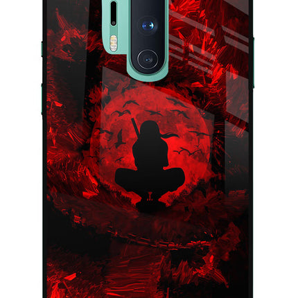 Itachi Uchiha Oneplus 8 Pro Glass Case