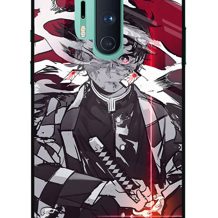 Demon Slayer Oneplus 8 Pro Glass Case