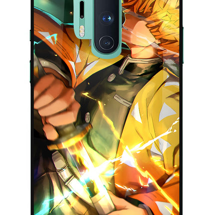 Demon Slayer Oneplus 8 Pro Glass Case