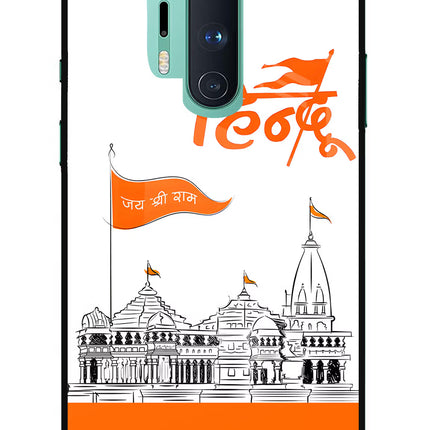 Jai Shree Ram Hindu Oneplus 8 Pro Glass Case