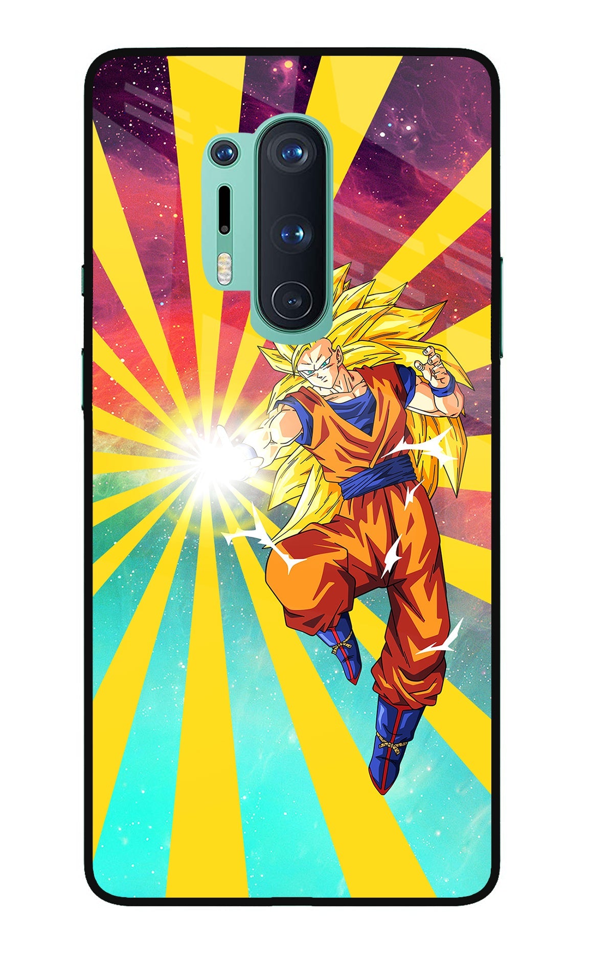 Goku Super Saiyan Oneplus 8 Pro Glass Case