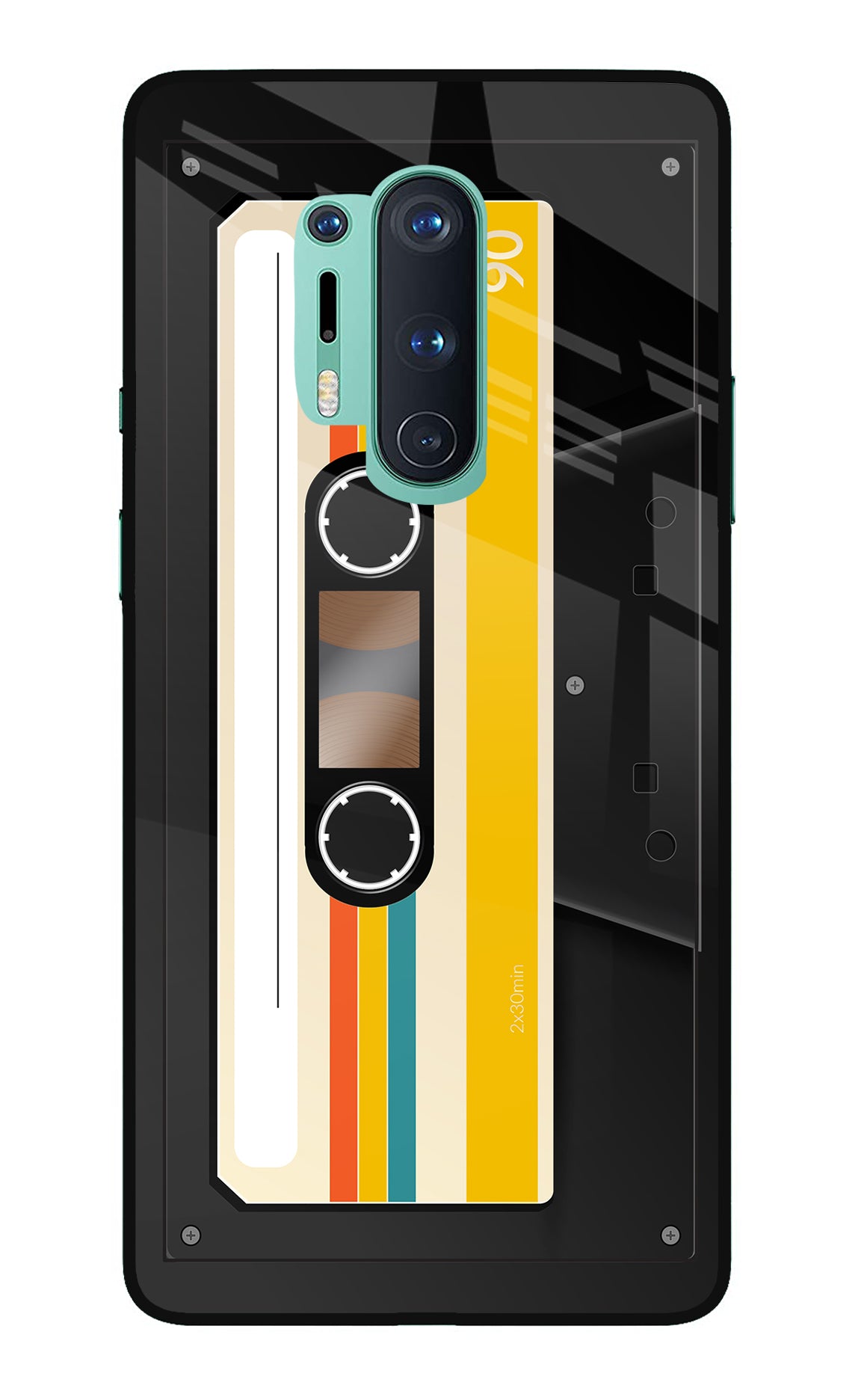 Tape Cassette Oneplus 8 Pro Back Cover