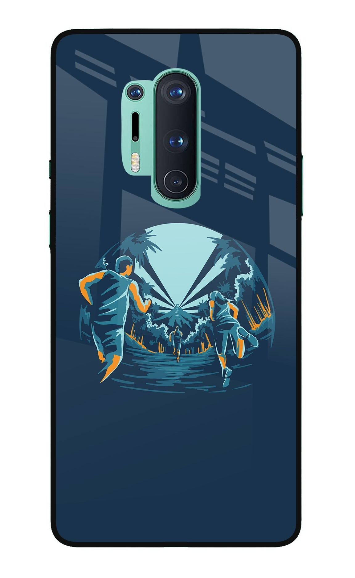 Team Run Oneplus 8 Pro Glass Case