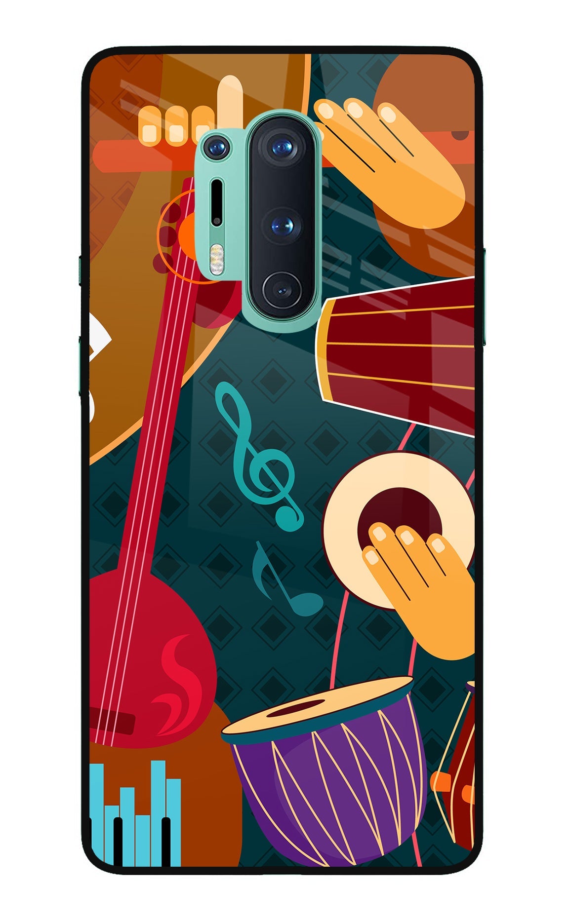 Music Instrument Oneplus 8 Pro Back Cover