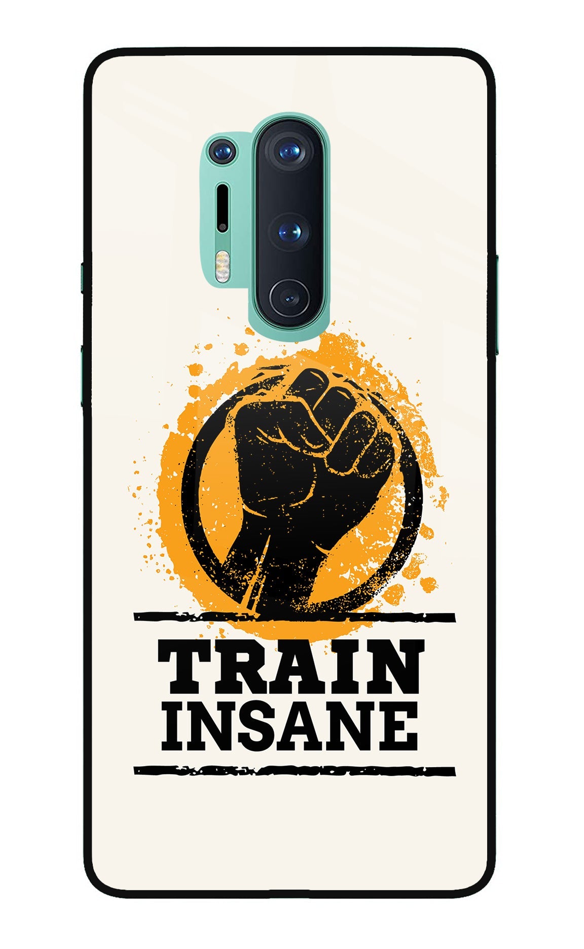 Train Insane Oneplus 8 Pro Back Cover