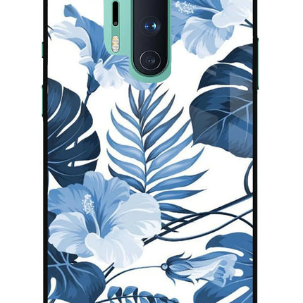 Fabric Art Oneplus 8 Pro Glass Case