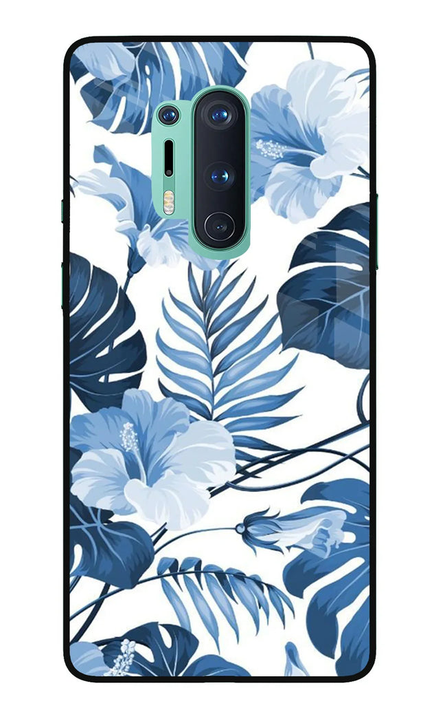 Fabric Art Oneplus 8 Pro Glass Case