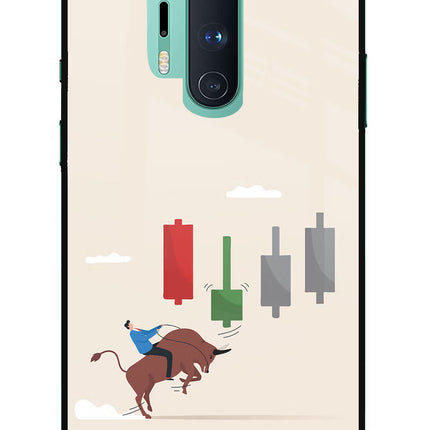 Bull Trading Momentum Oneplus 8 Pro Glass Case