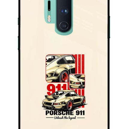 Classic Porsche 911 Oneplus 8 Pro Glass Case